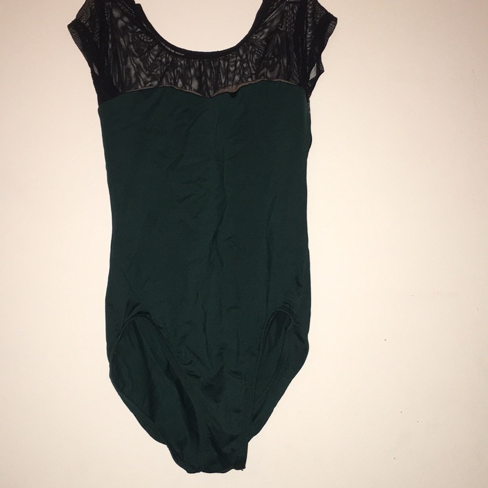 Dark green MotionWear leotard
